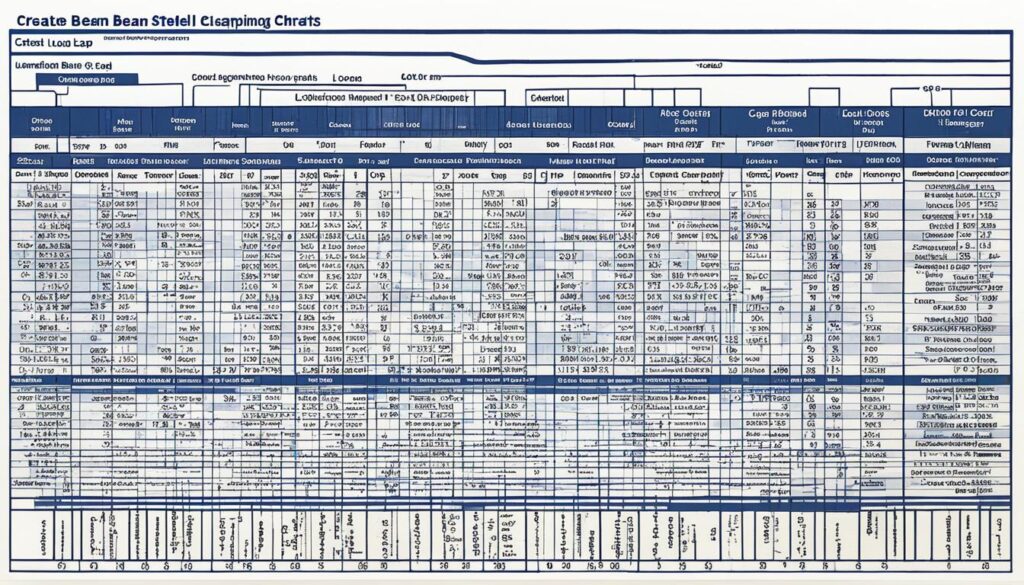 Load Bearing Beam Size Chart